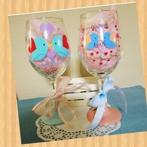 Medium wine glass set